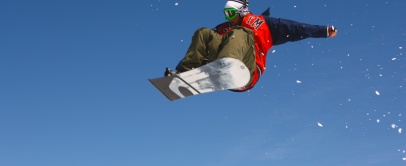 Extreme snowboarding