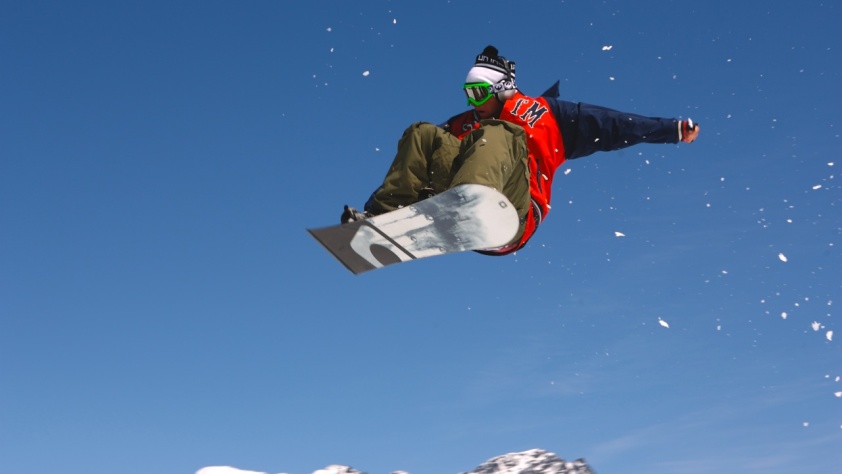 Extreme snowboarding